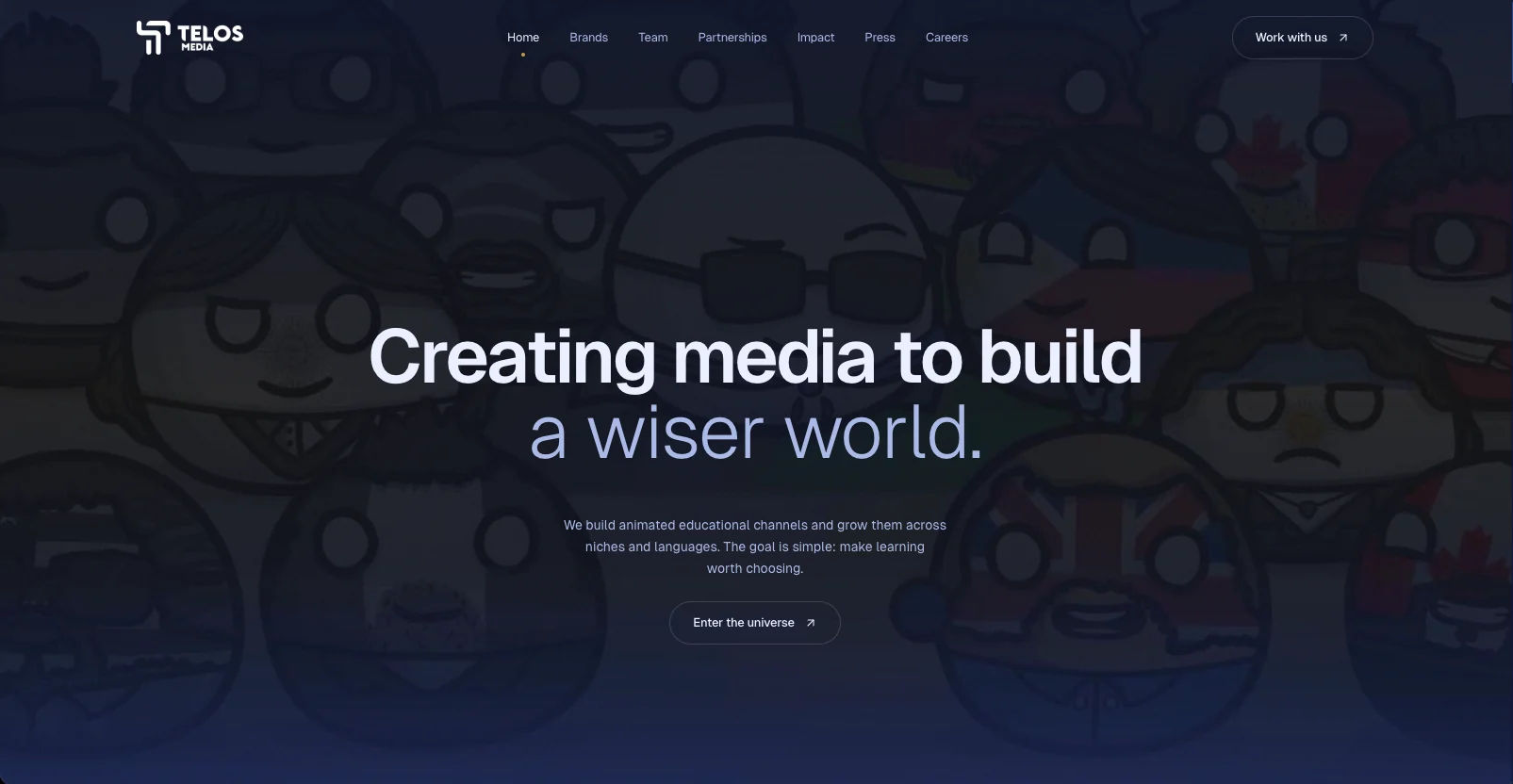 Telos Media on desktop